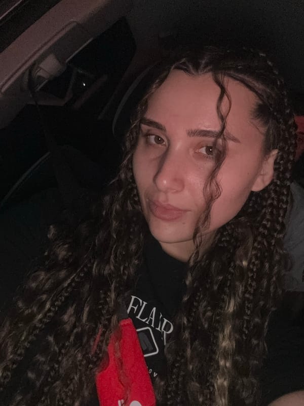 Young women document nighttime outing with selfies in Gabrovo