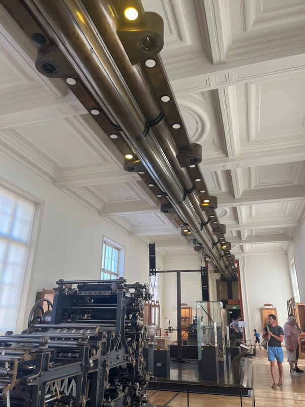 Inside a Paris museum exploring historical crafts and construction