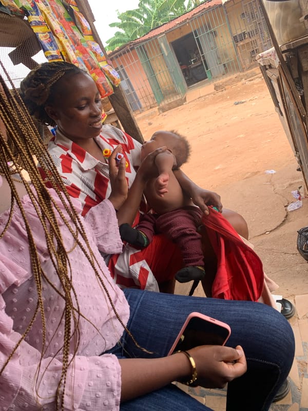 Routine street life captured in Sabon Tasha, Nigeria