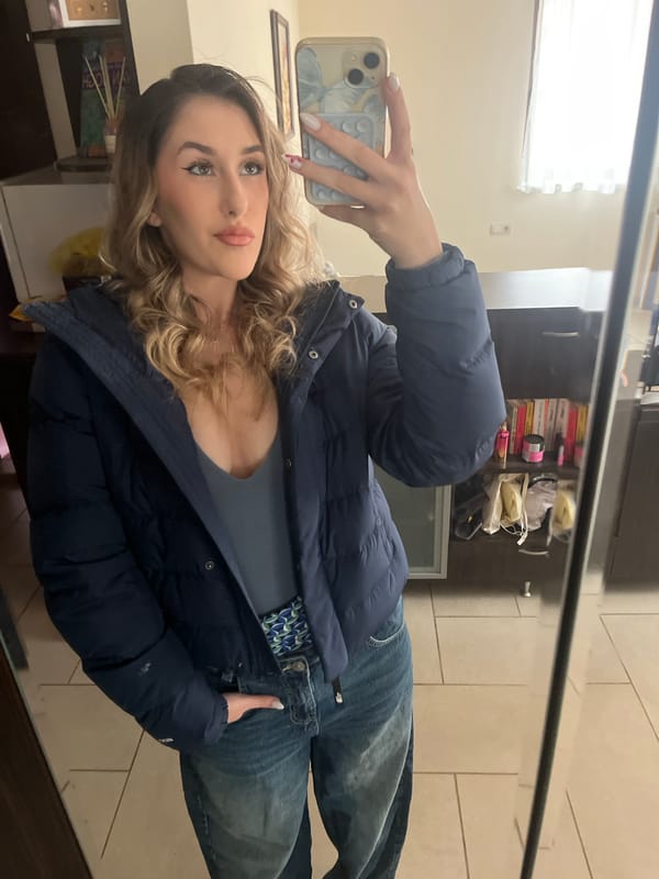 Woman's daily routine documented across Sofia locations