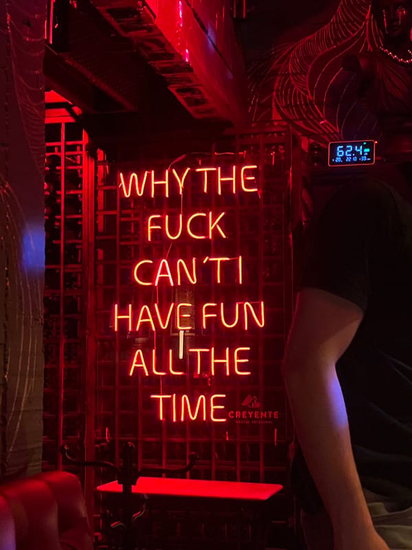 Late-night bar scene documented in Puebla, Mexico
