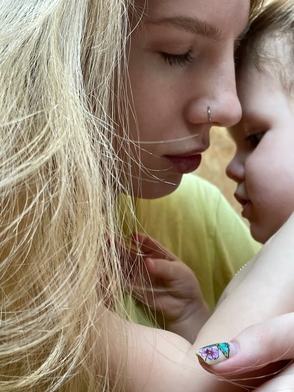 Family moments captured in Izhevsk between mother and toddler