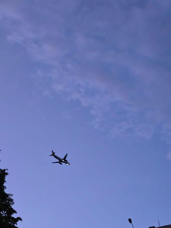 Aircraft spotted in flight over Burgas, Bulgaria