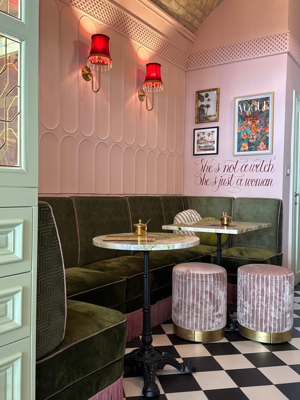 Café patron documents quirky interior, honey cake in Novi Sad