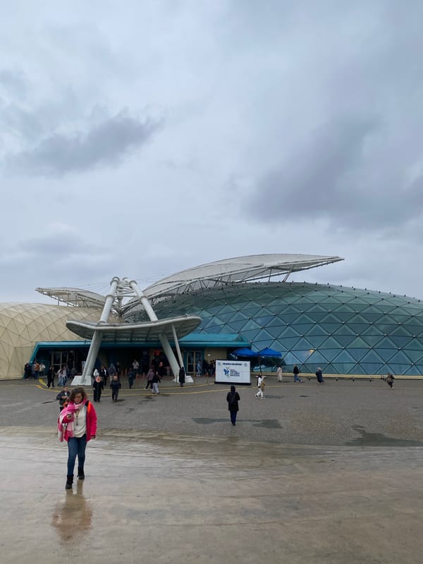 Konya Butterfly Garden exterior photographed on cloudy April afternoon