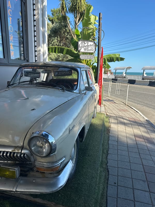 Retro-Soviet café with sea views explored in Sochi