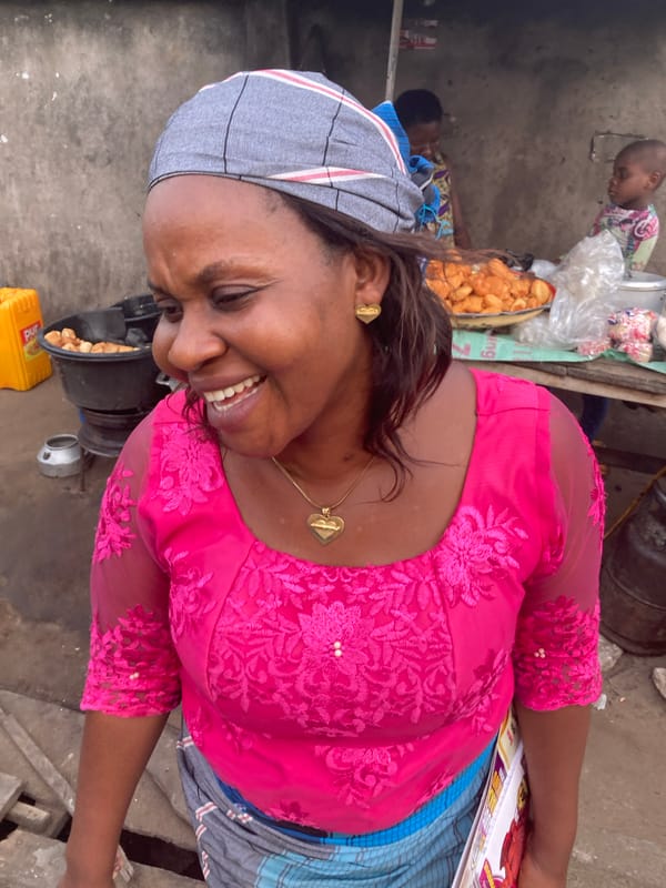 Daily life scenes captured in Aba Nigeria market district