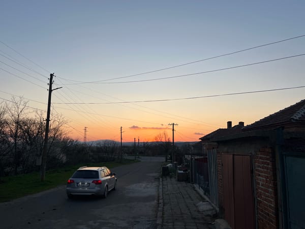 Evening meal gathering documented in Lozarevo, Bulgaria