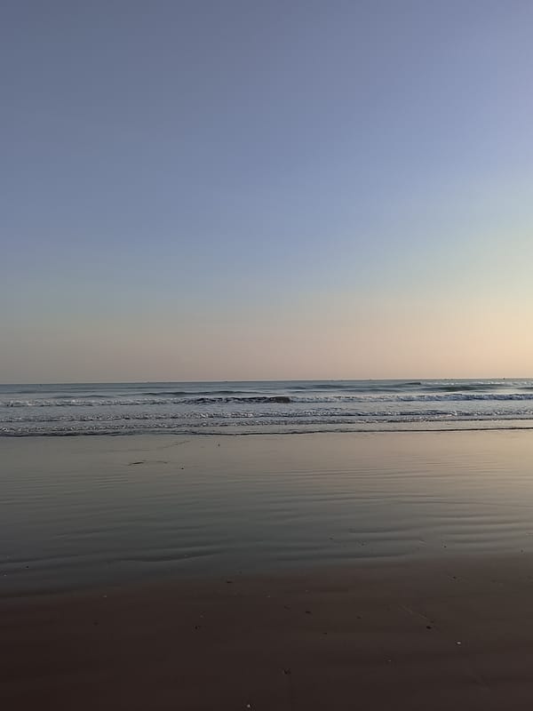 Quiet beach and roadside scenes from coastal Reudeuep, Indonesia
