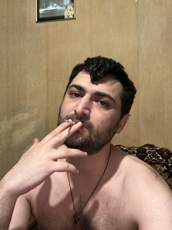 Personal snapshots and hopeful text messages near Gyumri, Armenia