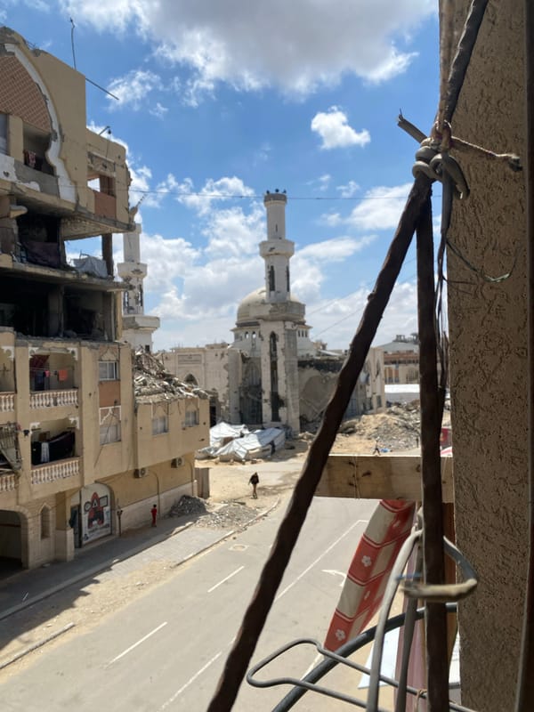 Daily life continues amid destruction in Khan Yunis
