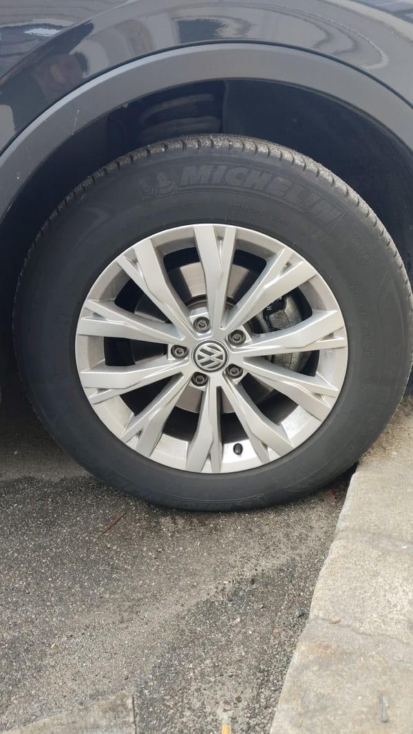 Vienna resident documents ordinary morning: parked car, kitchen items