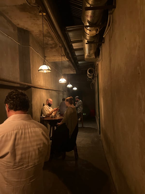 Beatles-themed pub interior documented in Yerevan, Armenia