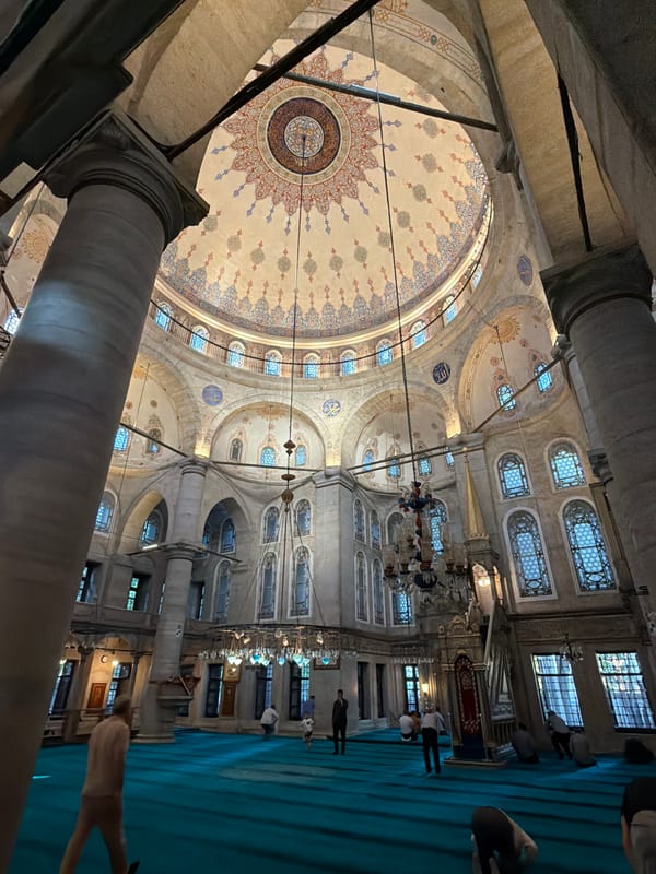 Eyüp Sultan Mosque complex visit with cable car ride