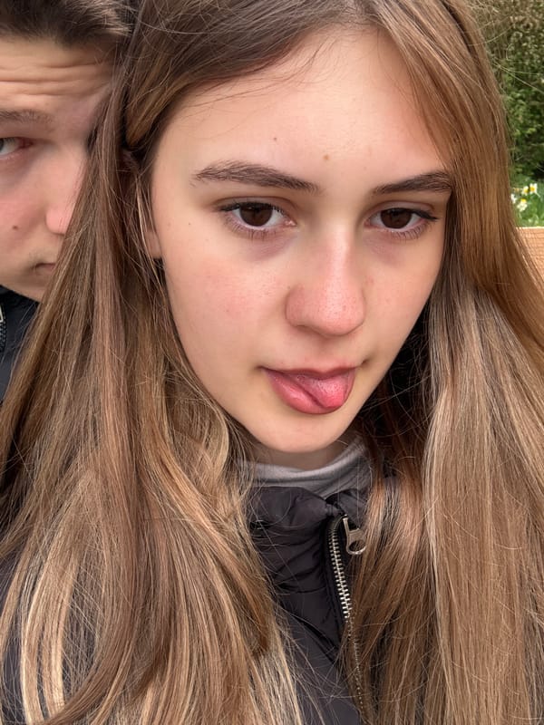 Young couple enjoys spring afternoon at Baden-Baden's Lichtentaler Allee