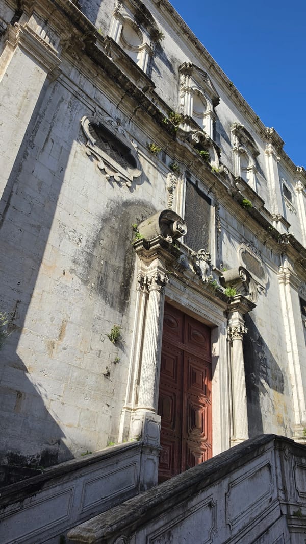 Lisbon architecture documented: National Pantheon and yellow building