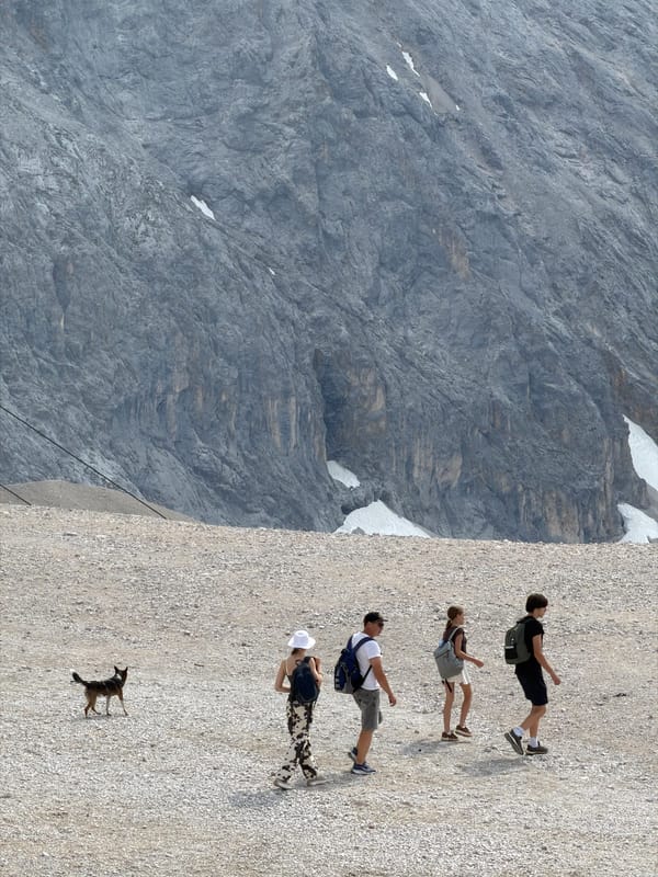 Morning exploration around the Zugspitze, Bavarian Alps