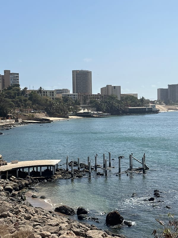 Sunny day scenes documented across Dakar, Senegal