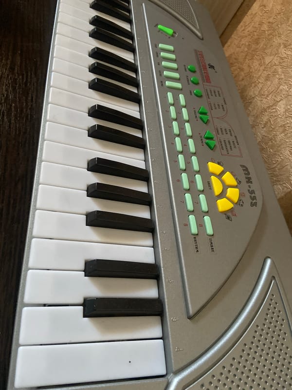 Electronic keyboard spotted in Kazan, Russia