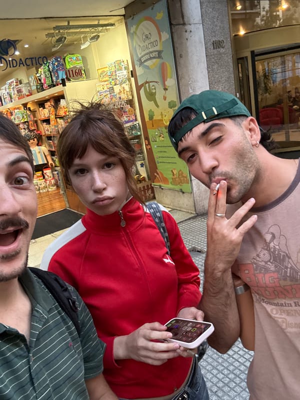 Evening street life documented across Buenos Aires neighborhoods