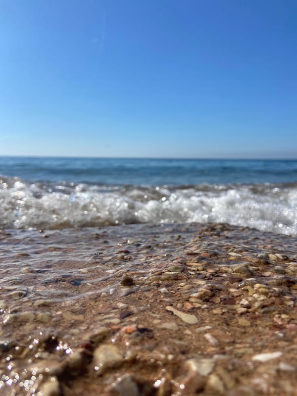 Morning coastal scenes documented along Pržno Montenegro shoreline
