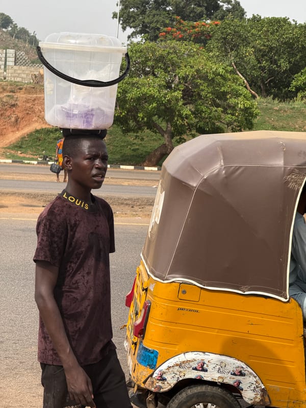 Morning street life documented across Abuja, Nigeria