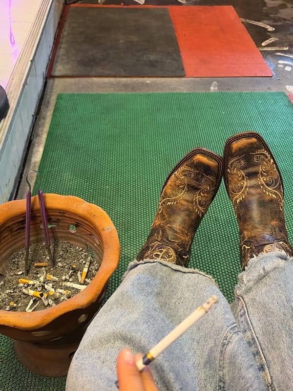 Retro games, turtles, and cowboy boots in a Bangkok hangout