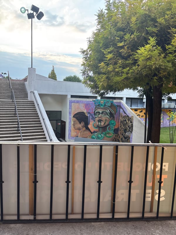 Photos document scenes in San Andrés Cholula, Mexico