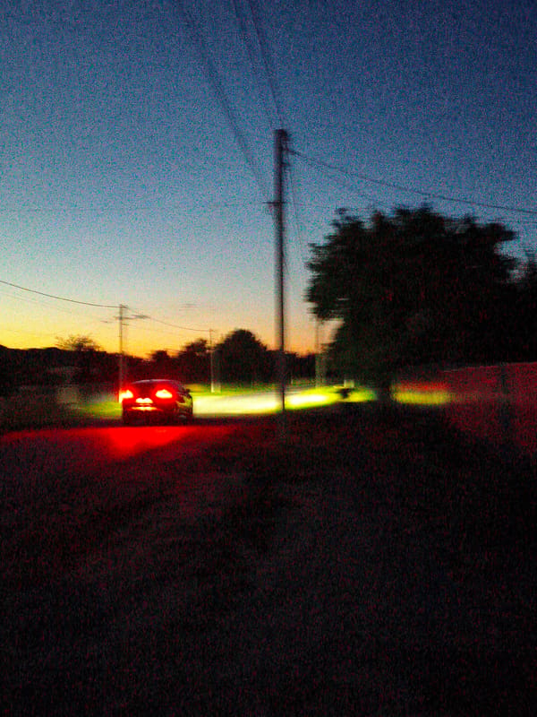 Dusk on the dirt roads and forgotten staircases of Ustyvytsia