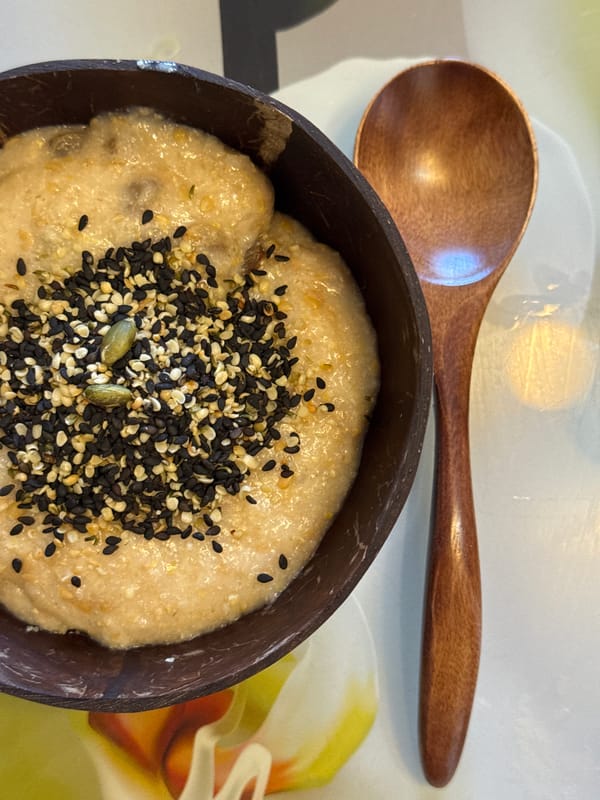 Breakfast porridge with seeds documented in Russian village