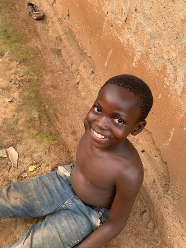 Children captured in everyday moments around Agban, Nigeria