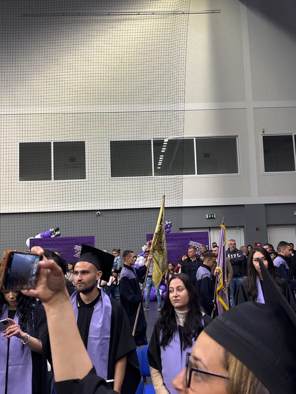 Graduation ceremony held at Shumen University in Bulgaria