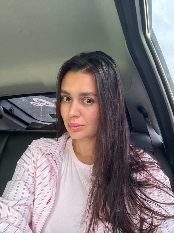 Parked in Perm, settled in the driver's seat