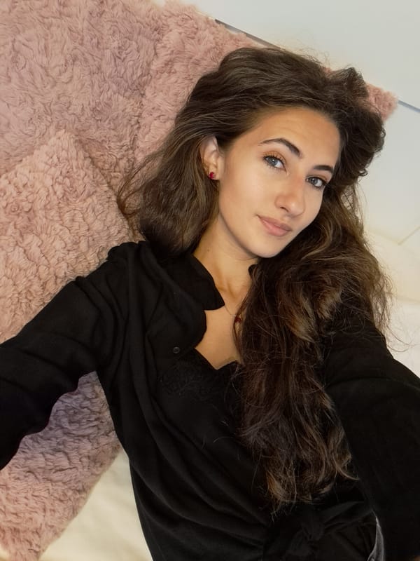 Woman photographed indoors during early morning hours in Bulgaria