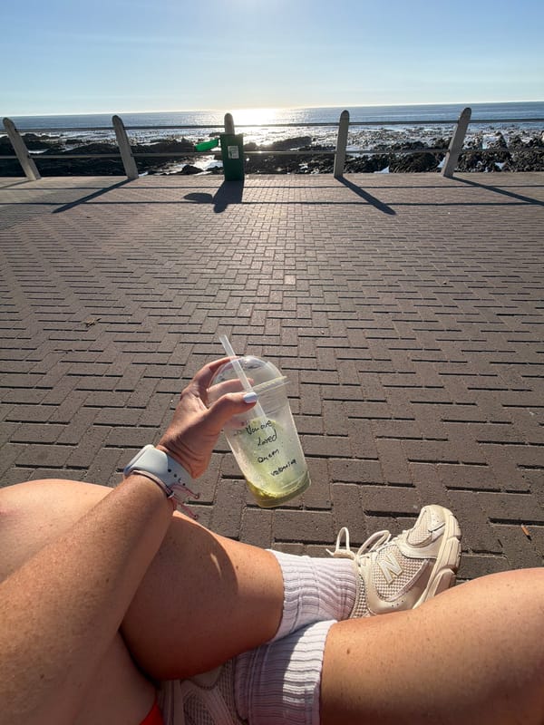 Clear skies and ocean views captured along Cape Town coastline