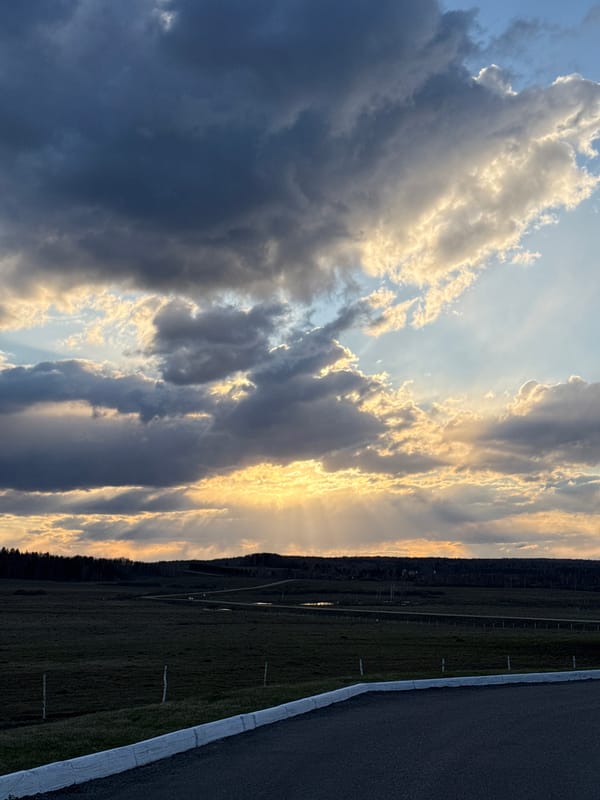 Dramatic cloudy sky observed during sunset or sunrise