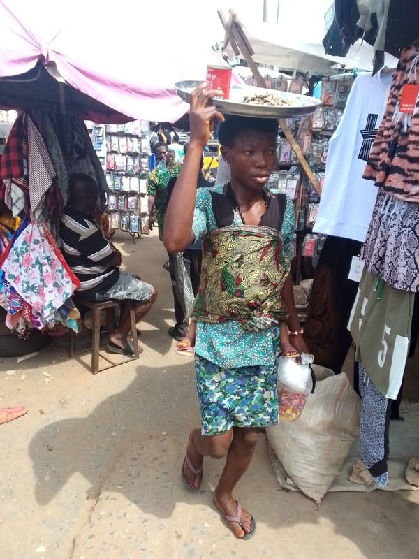 Saturday morning market life in Onitsha and Fegge, Nigeria