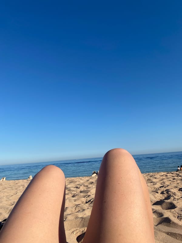 Lazy afternoon on the Red Sea shore in Sharm El Sheikh