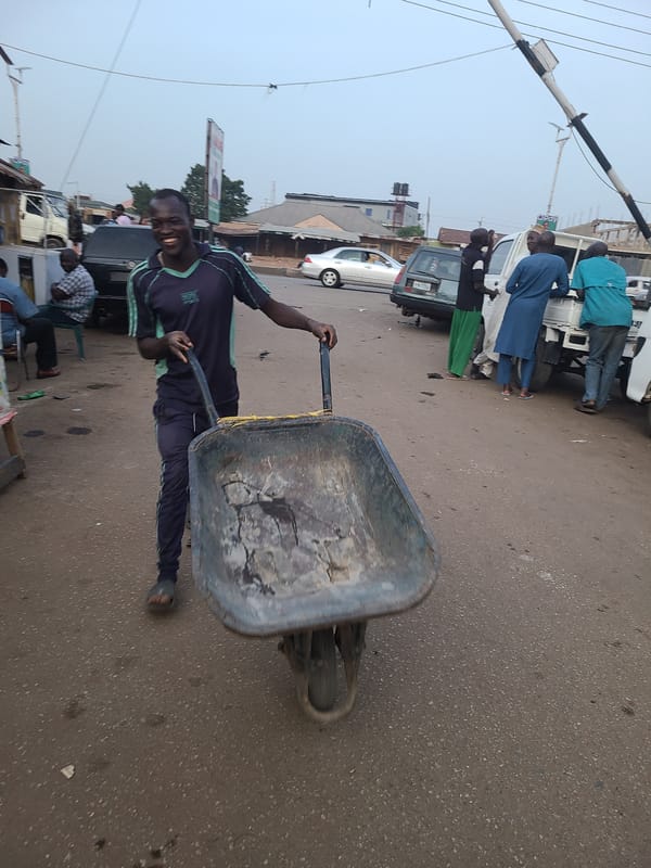Daily street life documented in Jos, Nigeria