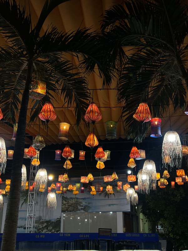 Evening street life documented in Nha Trang Ward