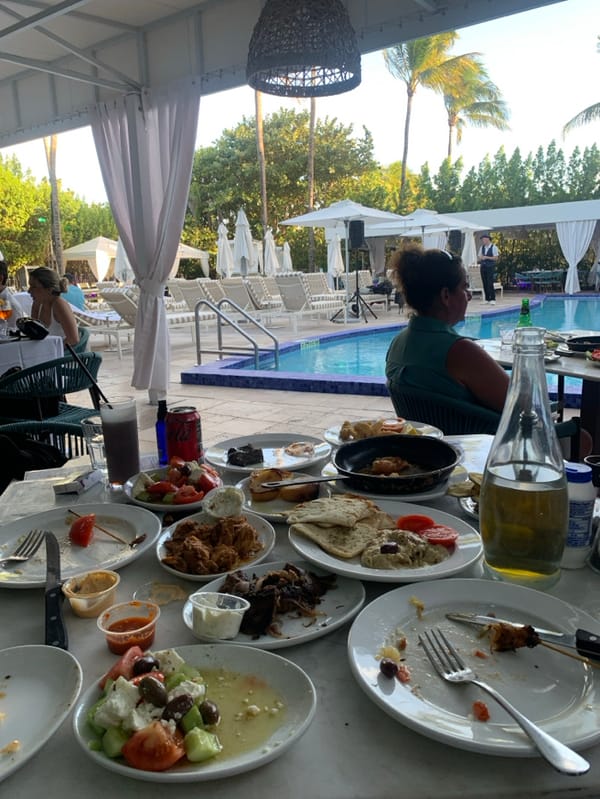 Evening leisure scenes documented across Miami Beach resort areas