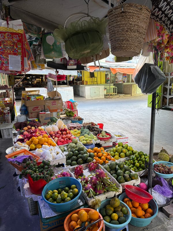 Morning street scenes around a Nha Trang neighborhood