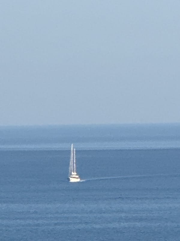 Afternoon life in Boreti, Montenegro — coast, sky, and streets