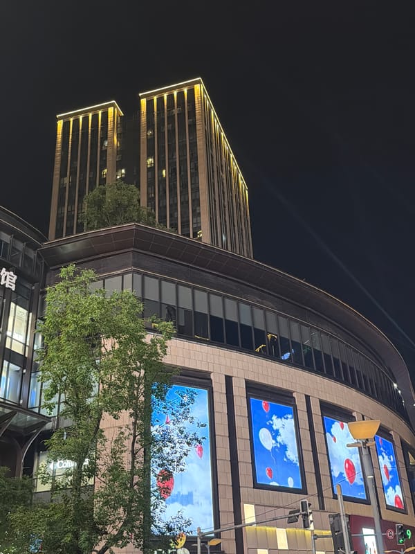 Mixed urban scenes and flora documented in Yuzhong District