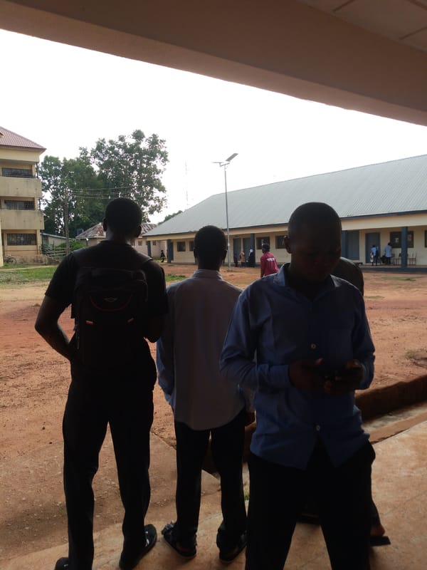 Morning gathering at school complex captured by witnesses