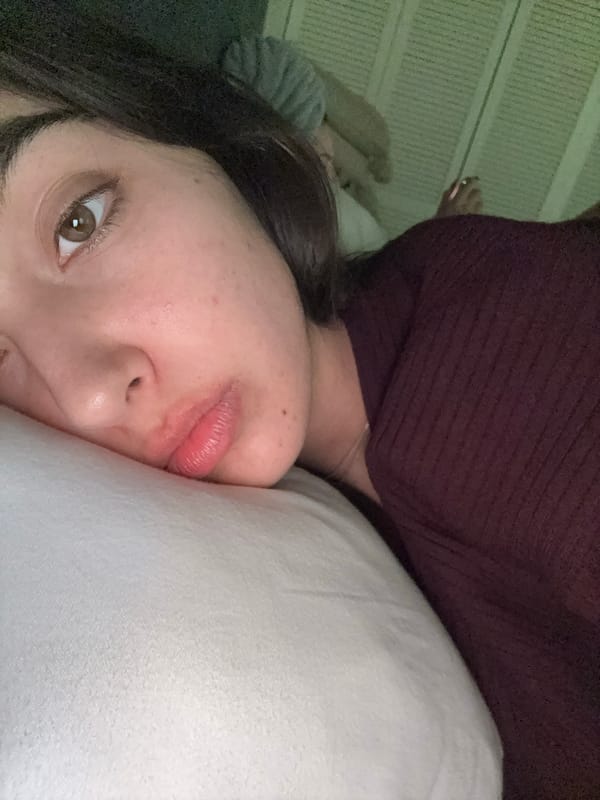 Woman photographed resting indoors in Mexico City residence