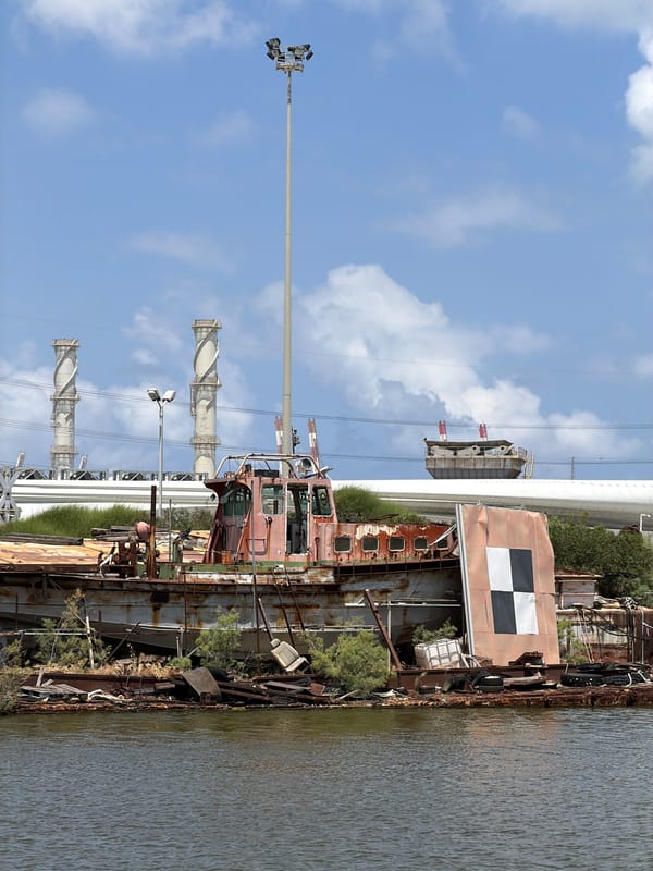 Maritime activity and abandoned vessels observed at Haifa waterfront