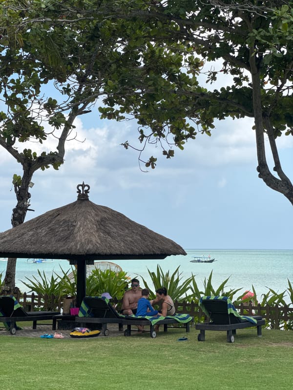 Lazy afternoon at a Kuta Selatan resort, Bali