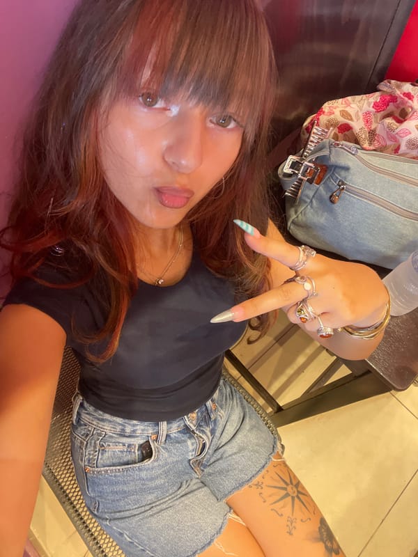 Selfie session in Raanana, close-up angles and rings