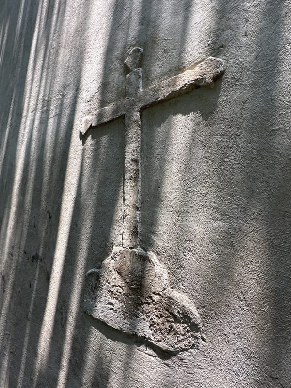 Weathered stonework and sculptures documented in Tlalnepantla, Mexico